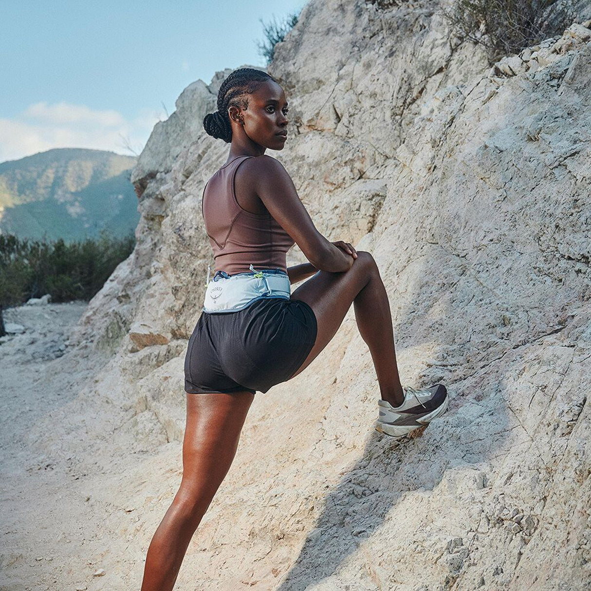Osprey Dyna LT Lightweight Running Belt Dawn Blue / Small-Dawn Blue / Medium-Dawn Blue / Large - 53 Degrees North