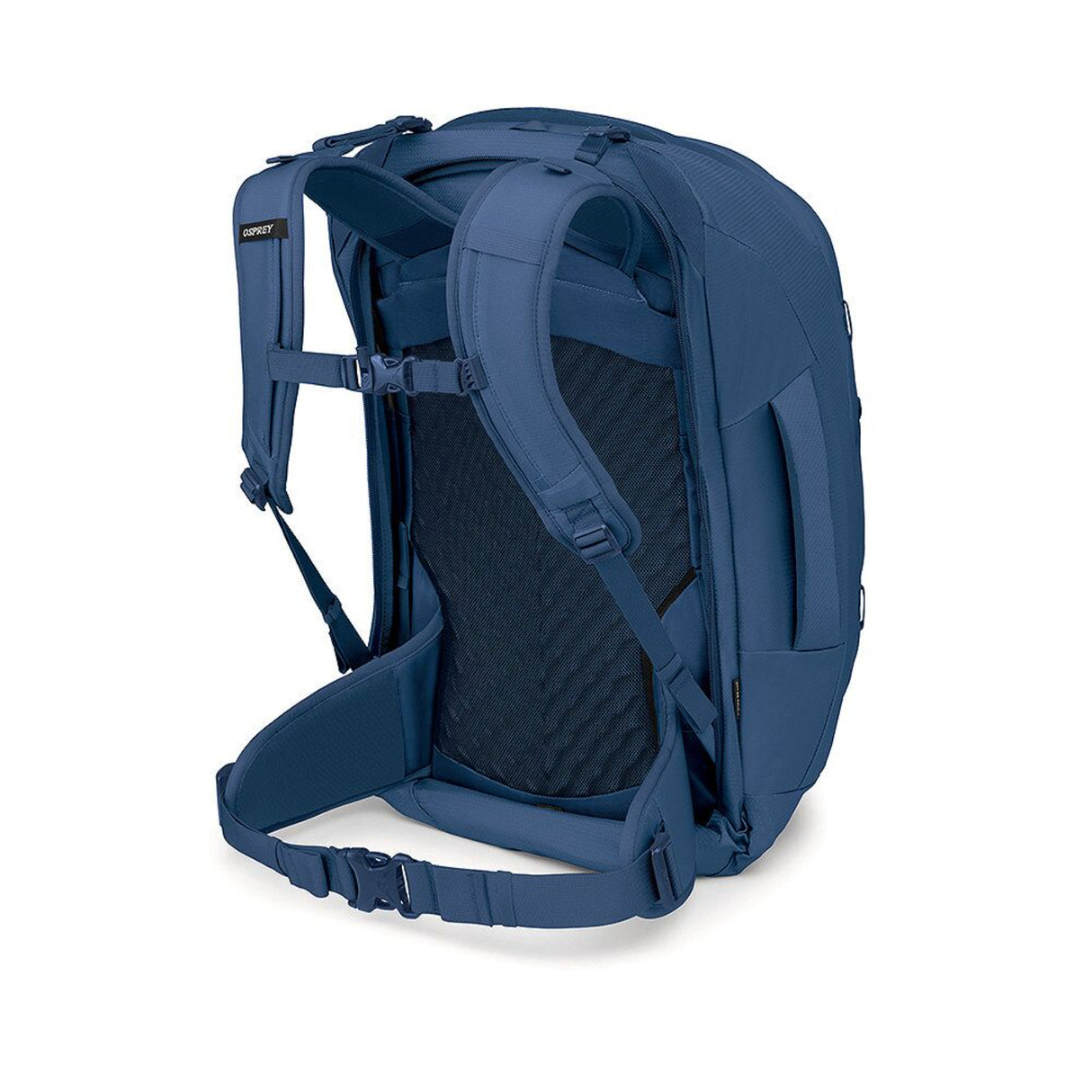 Osprey Farpoint 55 Travel Pack Black-Antique Blue - 53 Degrees North