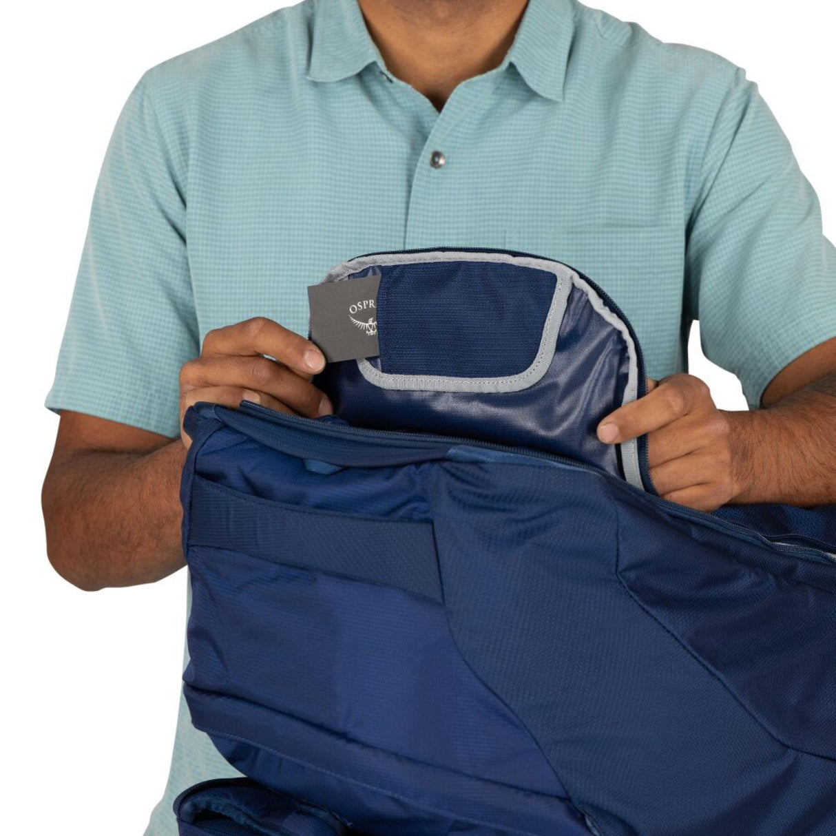 Osprey Farpoint 70 Travel Pack Antique Blue - 53 Degrees North