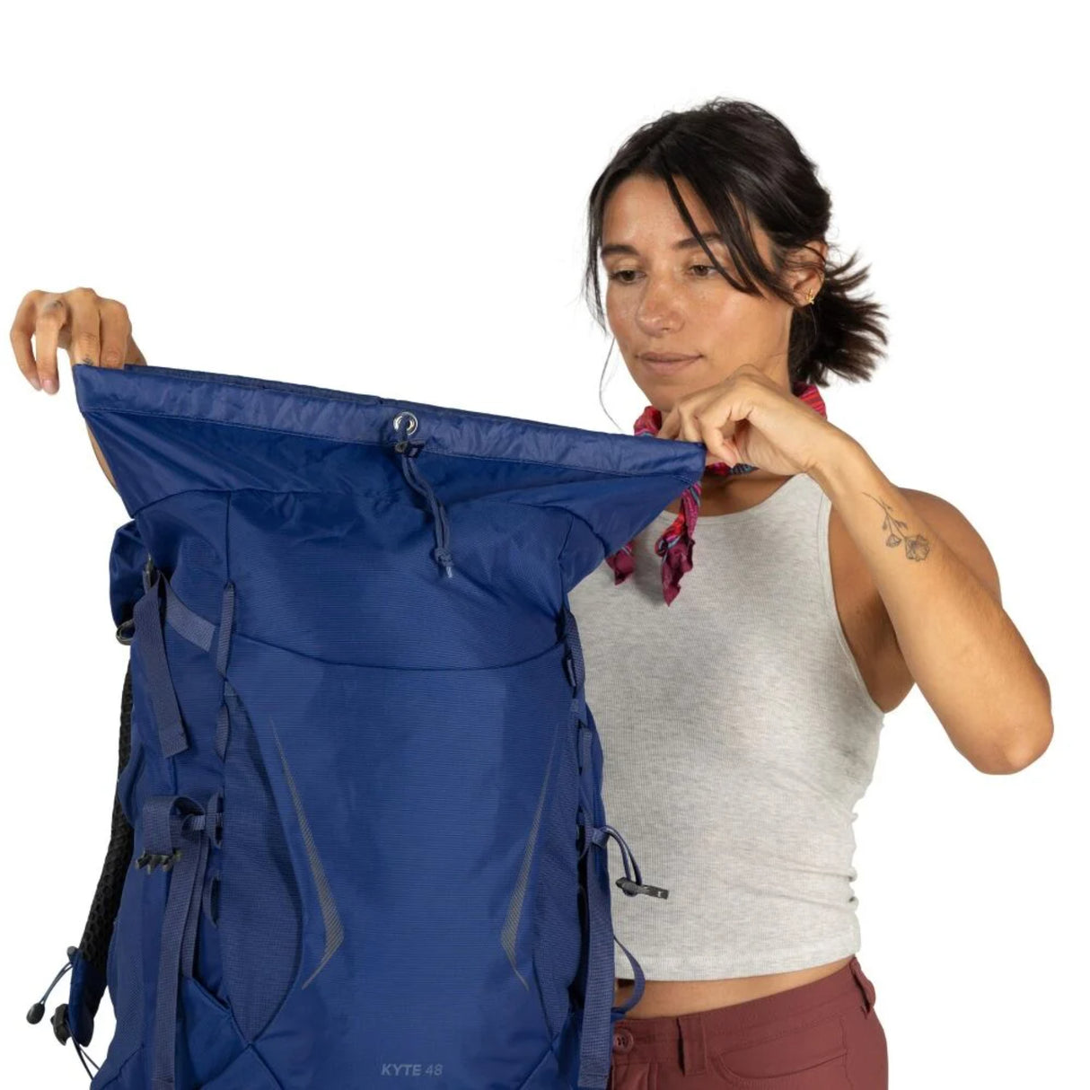 Osprey Kyte 48 Hiking Backpack Serenity Blue / X-Small/Small-Serenity Blue / Medium/Large-Elderberry Purple / X-Small/Small-Elderberry Purple / Medium/Large - 53 Degrees North