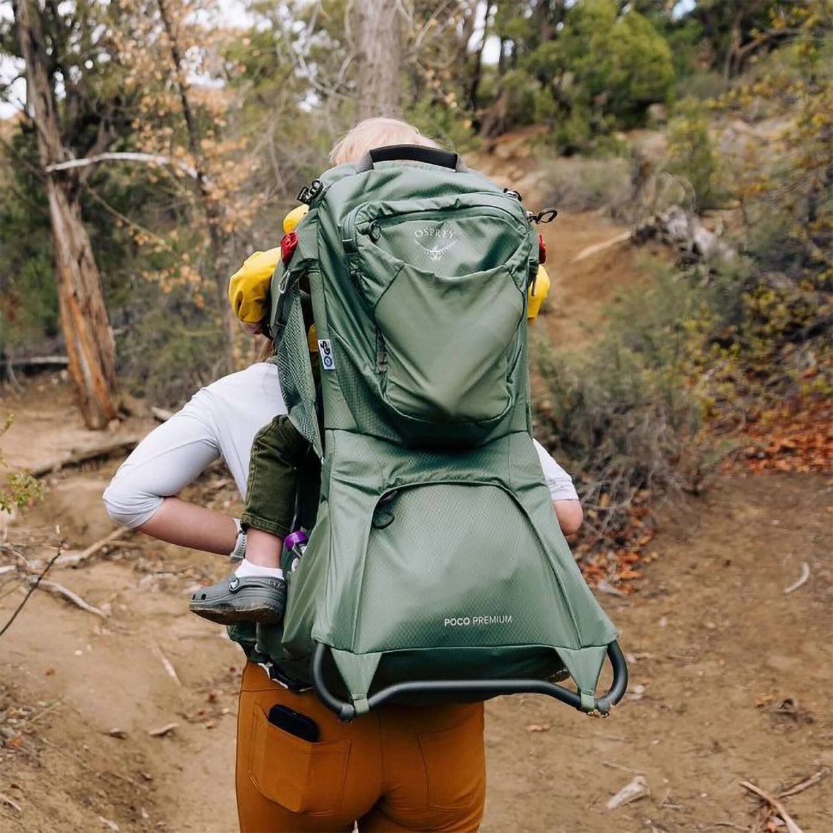 Osprey Poco Premium Child Carrier Koseret Green - 53 Degrees North