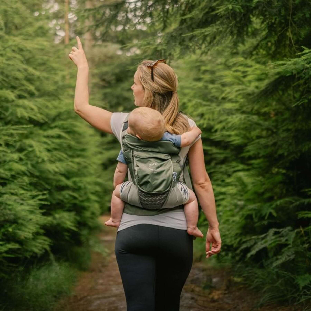 Osprey Poco Soft Carrier Koseret Green - 53 Degrees North