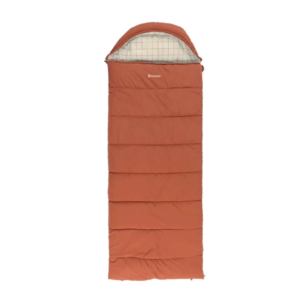 Outwell Camper Lux Sleeping Bag Red - 53 Degrees North