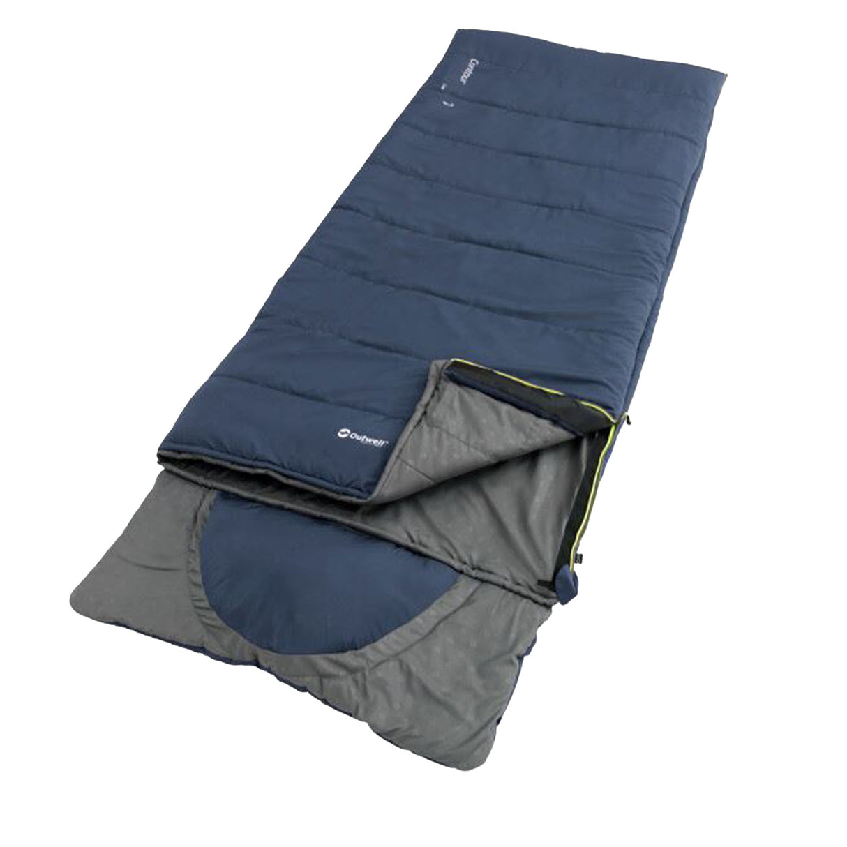 Outwell Contour Lux Sleeping Bag Deep Blue / One Size - 53 Degrees North