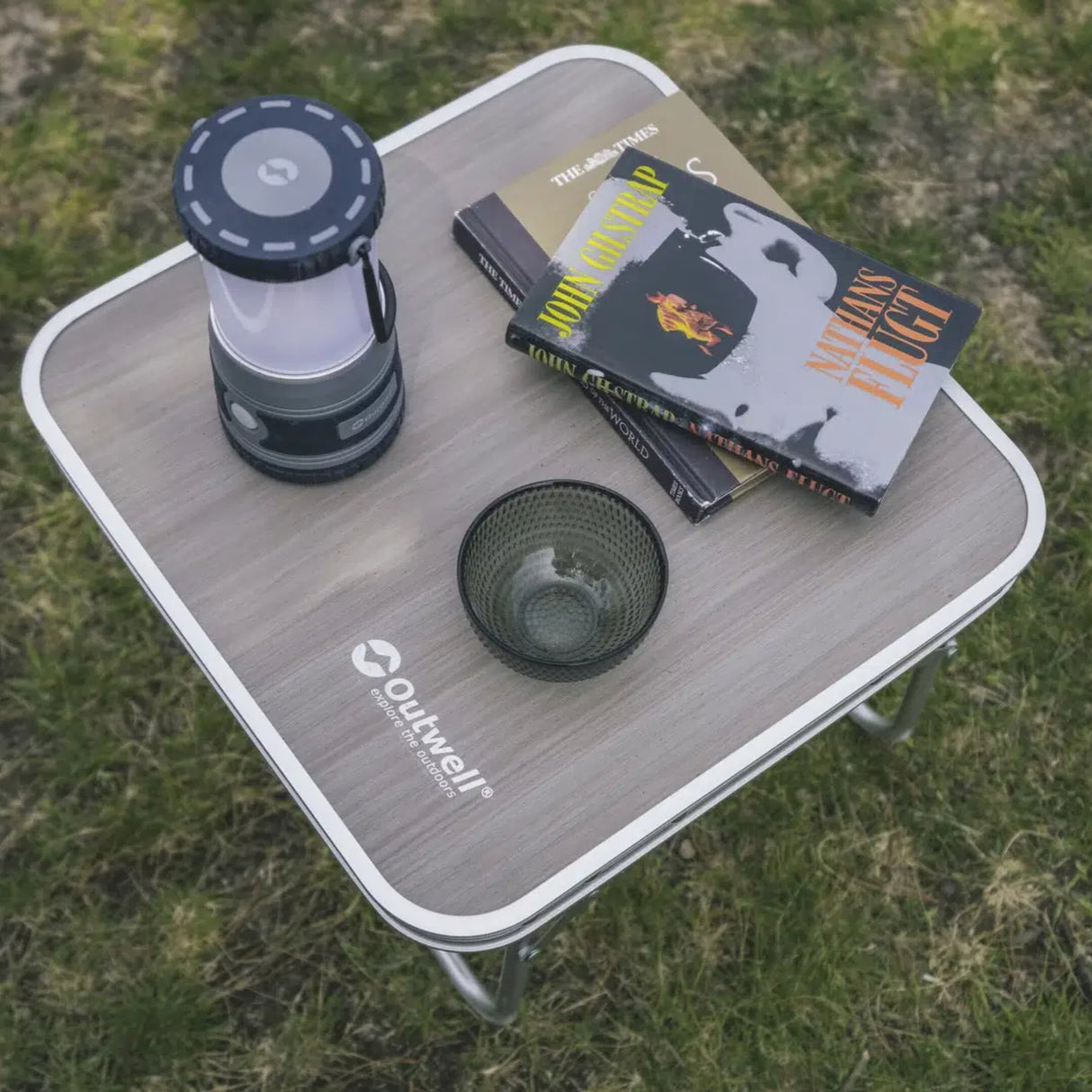 Outwell Nain Low Camping Table Grey-Black - 53 Degrees North