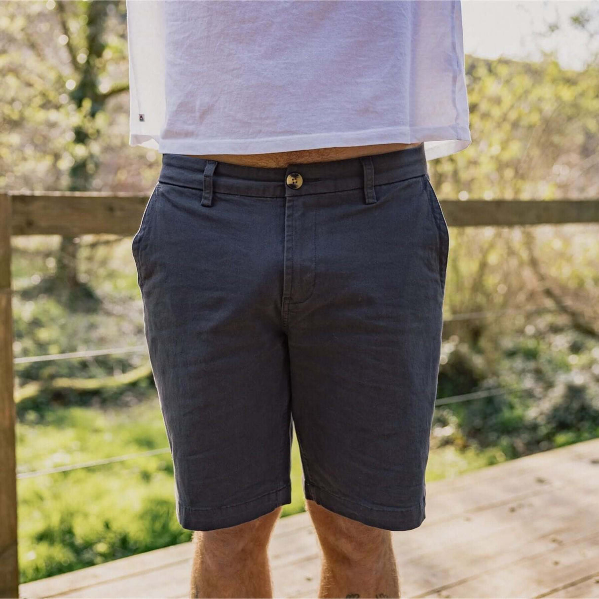 Passenger Men's 365 Organic Cotton Shorts Charcoal / Small-Charcoal / Medium-Charcoal / Large-Charcoal / X-Large-Charcoal / XX-Large - 53 Degrees North
