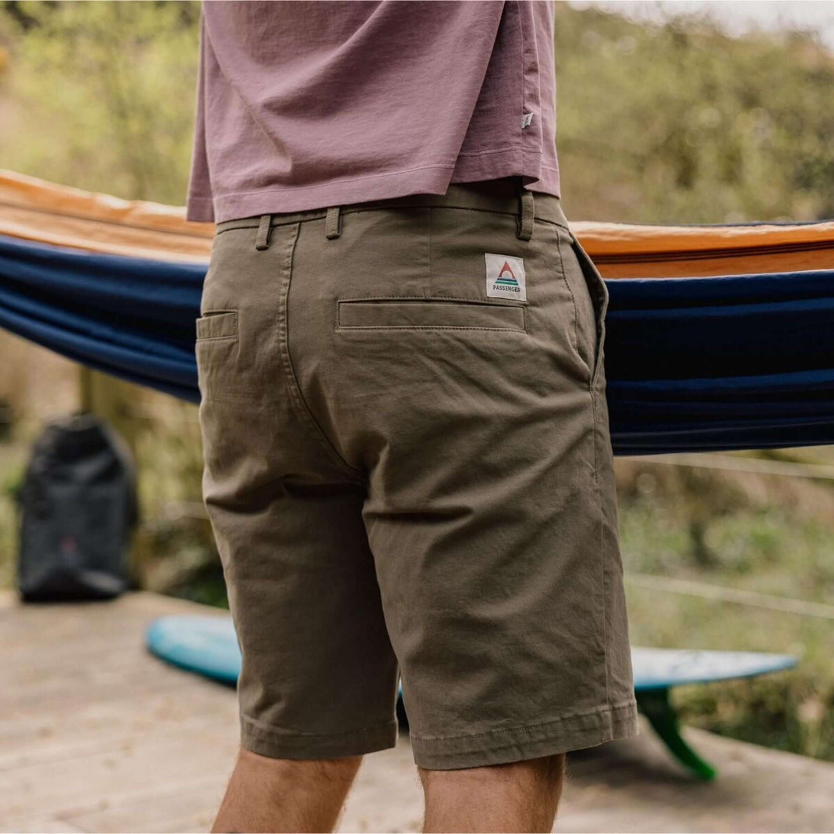 Passenger Men's 365 Organic Cotton Shorts Charcoal / Small-Charcoal / Medium-Charcoal / Large-Charcoal / X-Large-Charcoal / XX-Large - 53 Degrees North
