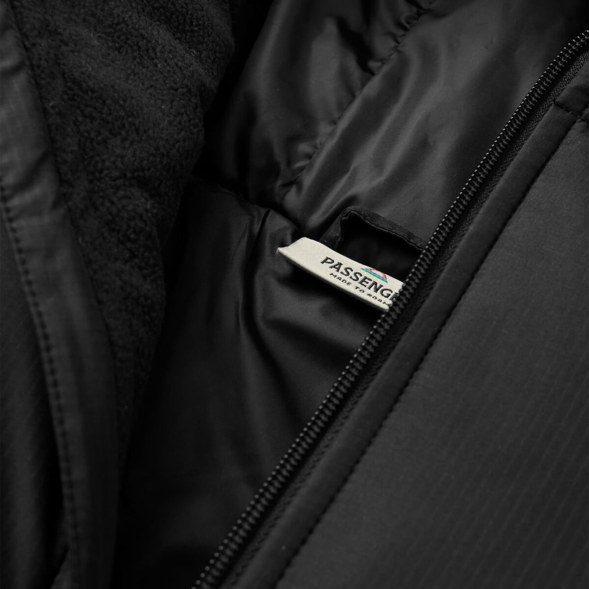 Passenger Men's Oceanic Recycled Insulated Half Zip Jacket Black/Retro Orange / Small-Black/Retro Orange / Medium-Black/Retro Orange / Large-Black/Retro Orange / X-Large-Black/Khaki / Small - 53 Degrees North