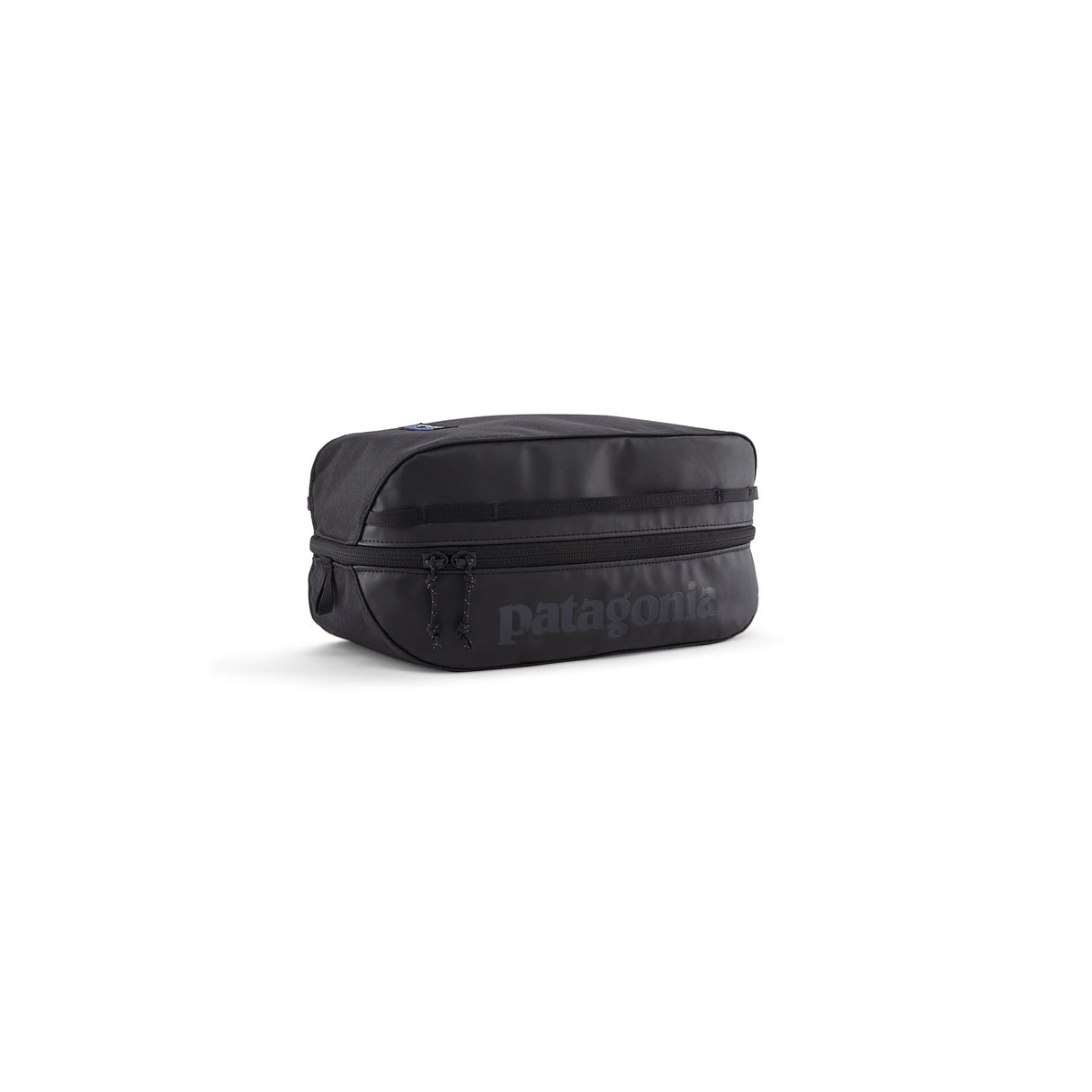 Patagonia Black Hole Cube 6L Black/Black-Smolder Blue/Amanita Red - 53 Degrees North