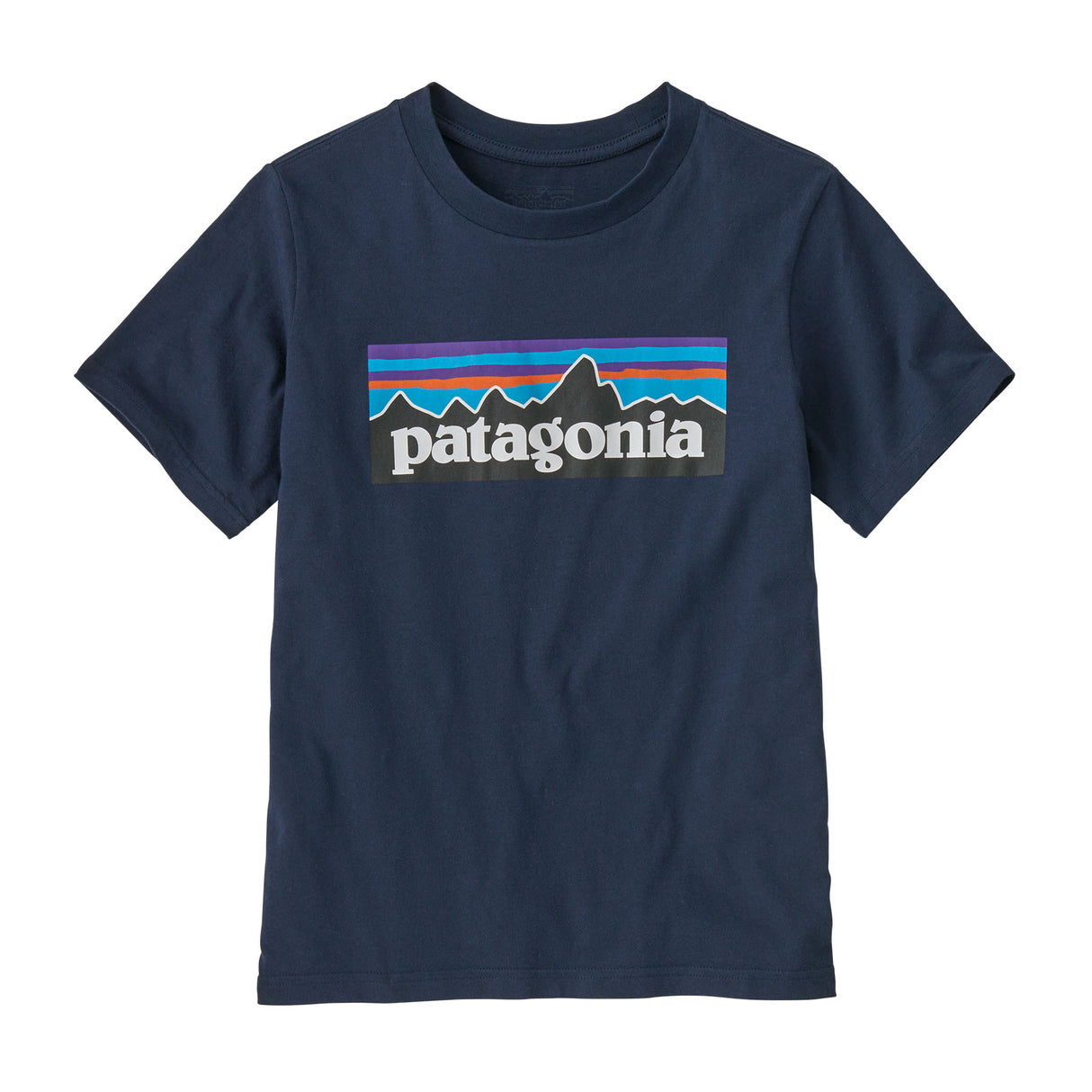 Patagonia Kids' P-6 Logo T-Shirt Thin Ice / Age 7-8-Thin Ice / Age 9-10-Thin Ice / Age 11-12-Thin Ice / Age 13-14-Thin Ice / Age 15-16 - 53 Degrees North