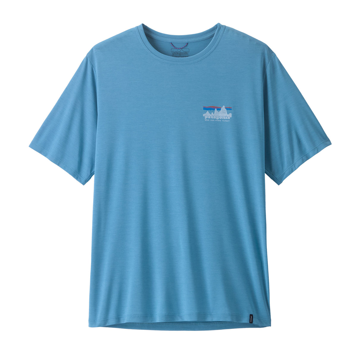 Patagonia Men's Cap Cool Daily Shirt - '73 Skyline Shore Blue - Light Shore Blue X-Dye / Small-Shore Blue - Light Shore Blue X-Dye / Medium-Shore Blue - Light Shore Blue X-Dye / Large-Shore Blue - Light Shore Blue X-Dye / X-Large-Shore Blue - Light Shore Blue X-Dye / XX-Large - 53 Degrees North