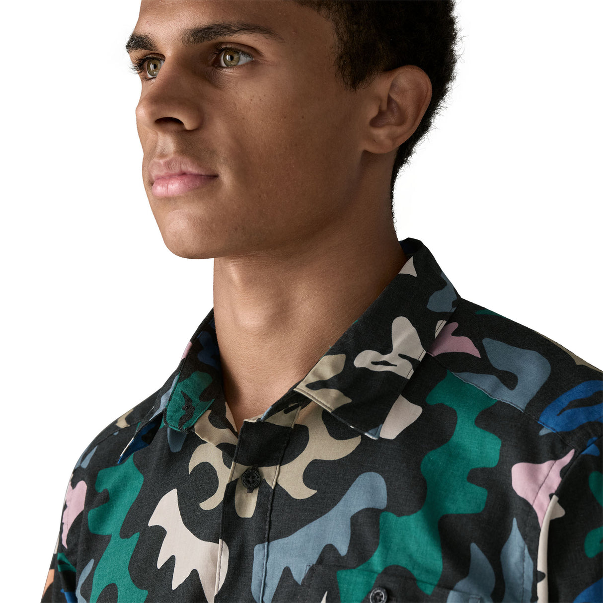 Patagonia Men's Go To Shirt Suns/Blue Sage / Small-Suns/Blue Sage / Medium-Suns/Blue Sage / Large-Suns/Blue Sage / X-Large-Kaleido/Black / Small - 53 Degrees North