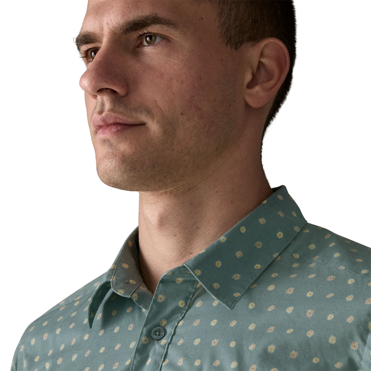 Patagonia Men's Go To Shirt Suns/Blue Sage / Small-Suns/Blue Sage / Medium-Suns/Blue Sage / Large-Suns/Blue Sage / X-Large-Kaleido/Black / Small - 53 Degrees North