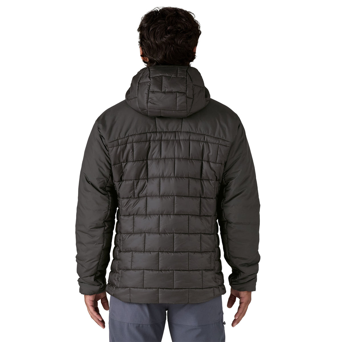 Patagonia Men's Hi-Loft Nano Puff Hooded Jacket Black / Small - 53 Degrees North