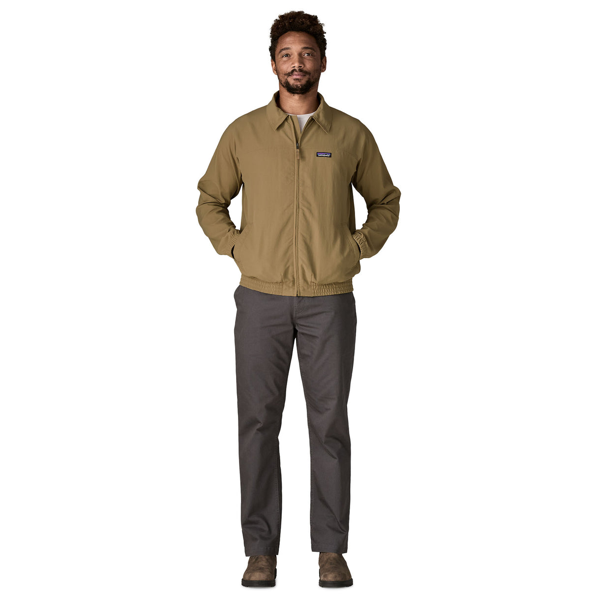 Patagonia Men's Isthmus Unlined Jacket Slab Khaki / Small-Slab Khaki / Medium-Slab Khaki / Large-Slab Khaki / X-Large-Slab Khaki / XX-Large - 53 Degrees North