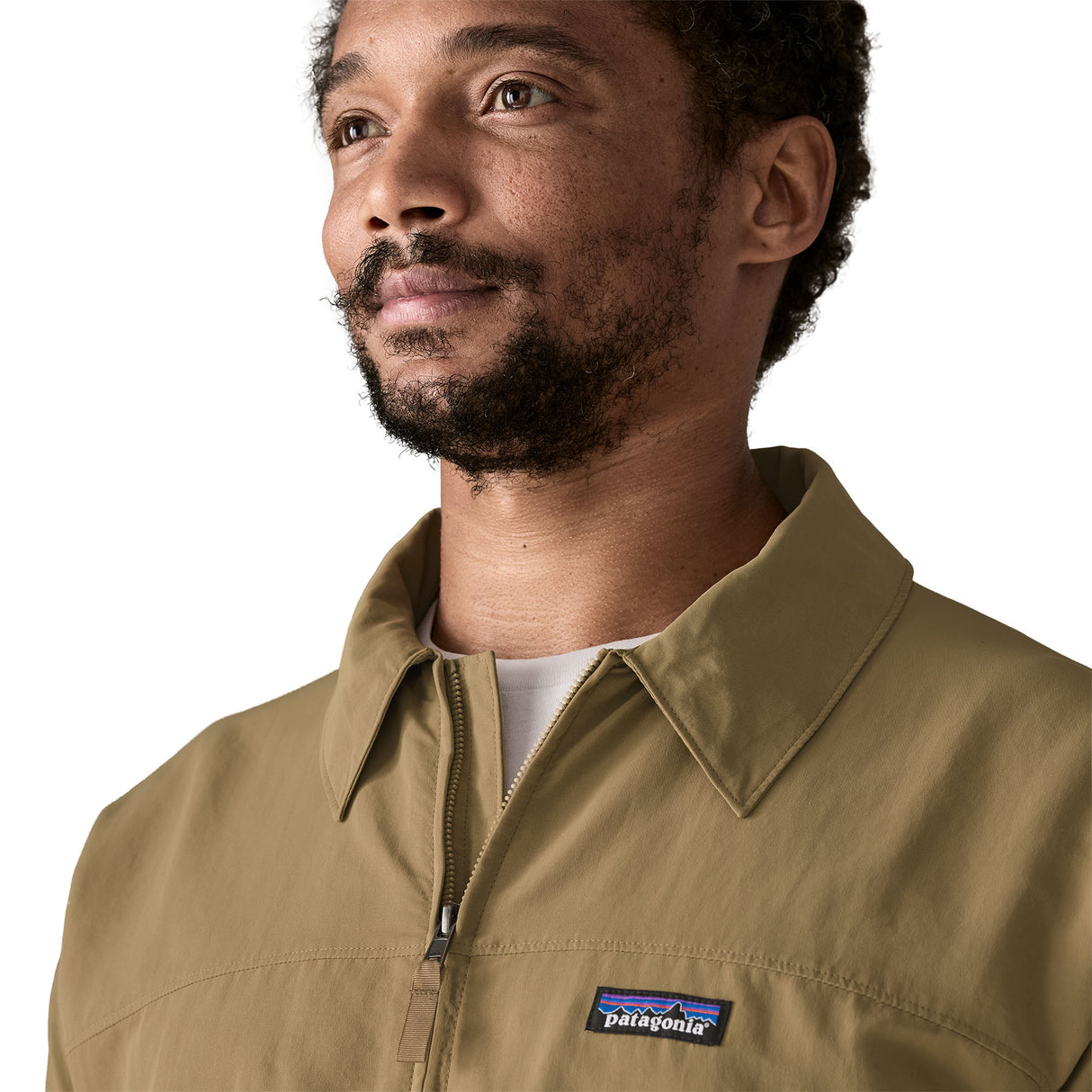 Patagonia Men's Isthmus Unlined Jacket Slab Khaki / Small-Slab Khaki / Medium-Slab Khaki / Large-Slab Khaki / X-Large-Slab Khaki / XX-Large - 53 Degrees North
