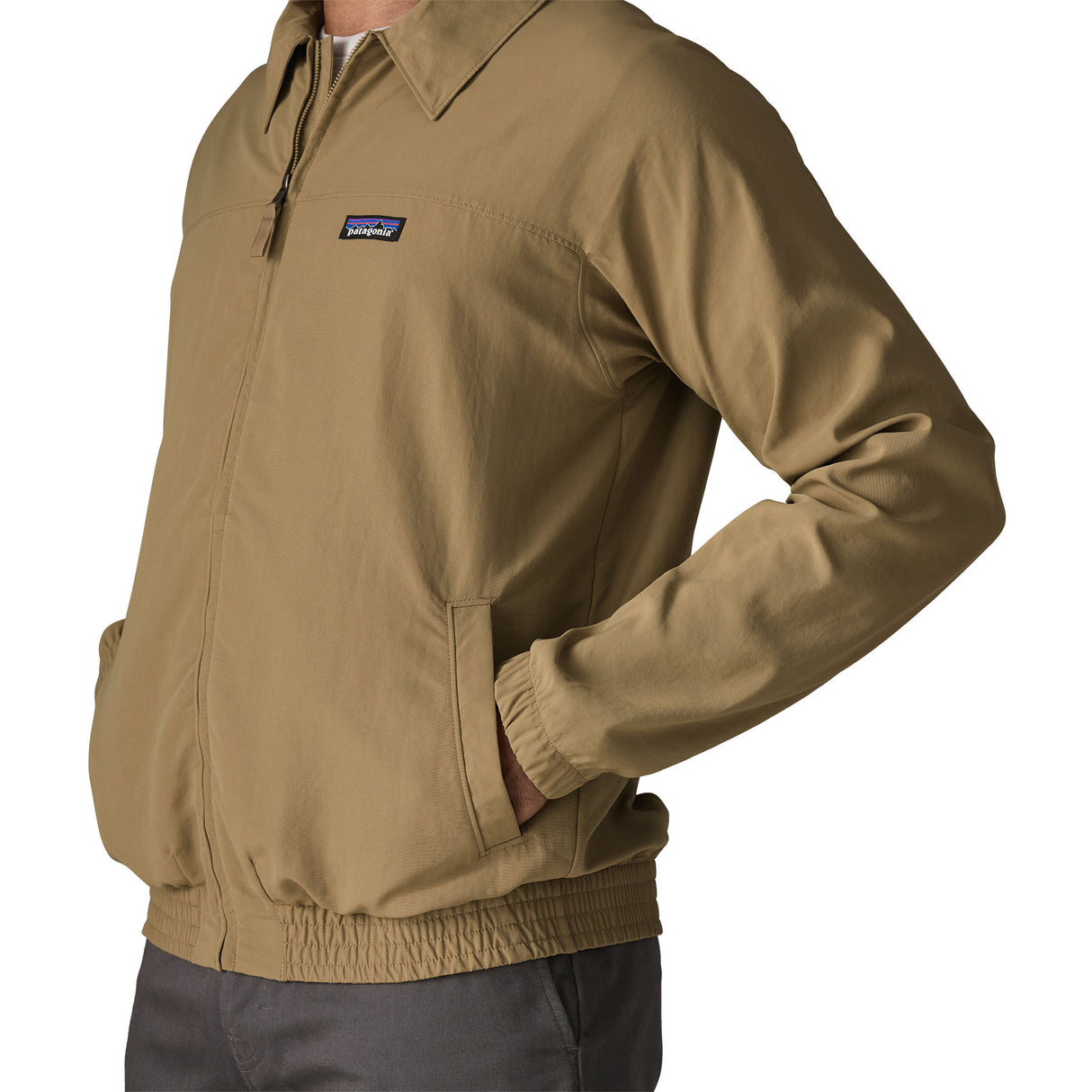 Patagonia Men's Isthmus Unlined Jacket Slab Khaki / Small-Slab Khaki / Medium-Slab Khaki / Large-Slab Khaki / X-Large-Slab Khaki / XX-Large - 53 Degrees North