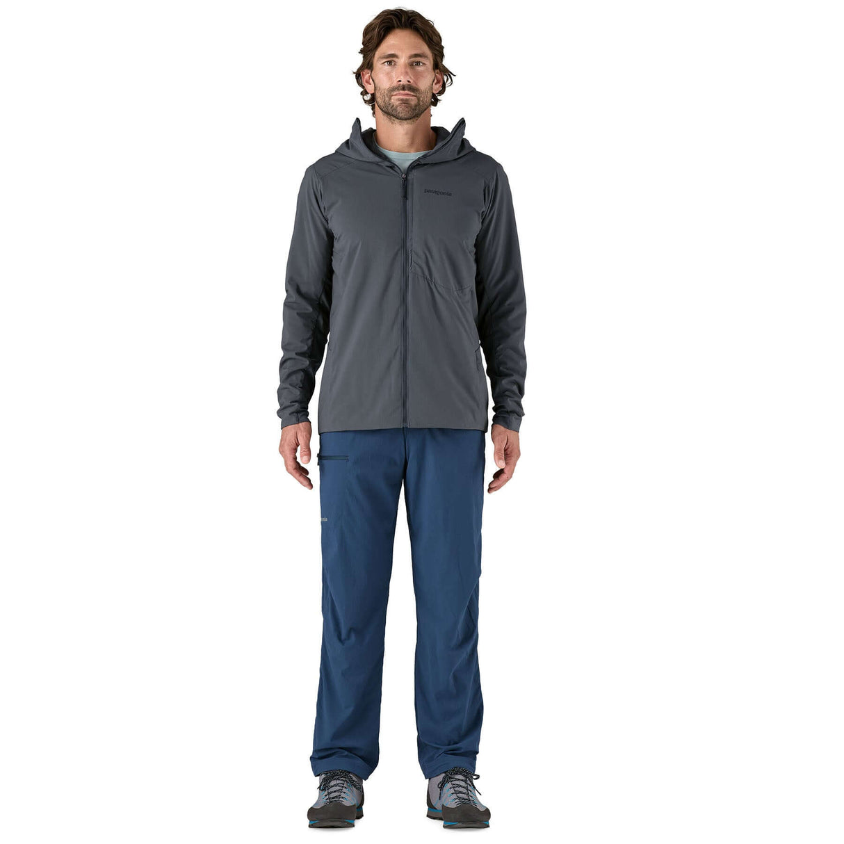 Patagonia Men's Nano-Air Ultralight Full-Zip Hoodie Smolder Blue / Small-Smolder Blue / Medium-Smolder Blue / Large-Smolder Blue / X-Large - 53 Degrees North
