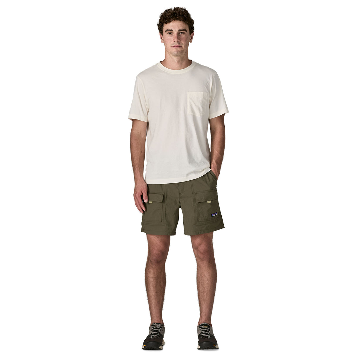 Patagonia Men's Outdoor Everyday Shorts - 6 inch Basin Green / Small-Basin Green / Medium-Basin Green / Large-Basin Green / X-Large-Basin Green / XX-Large - 53 Degrees North