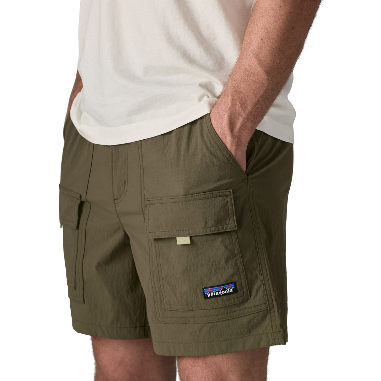 Patagonia Men's Outdoor Everyday Shorts - 6 inch Basin Green / Small-Basin Green / Medium-Basin Green / Large-Basin Green / X-Large-Basin Green / XX-Large - 53 Degrees North