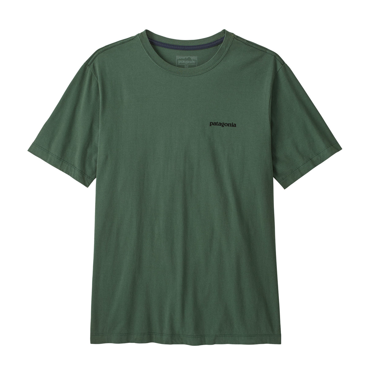 Patagonia Men's P 6 Logo Tee Shirt Canopy Green / Small - 53 Degrees North