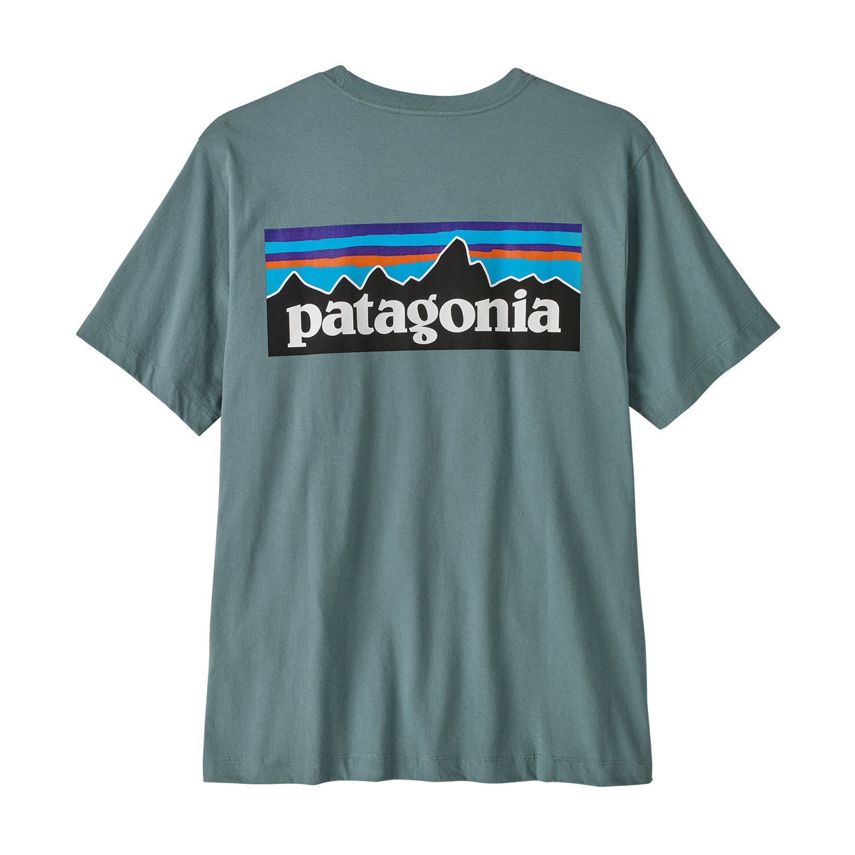 Patagonia Men's P 6 Logo Tee Shirt Canopy Green / Small - 53 Degrees North