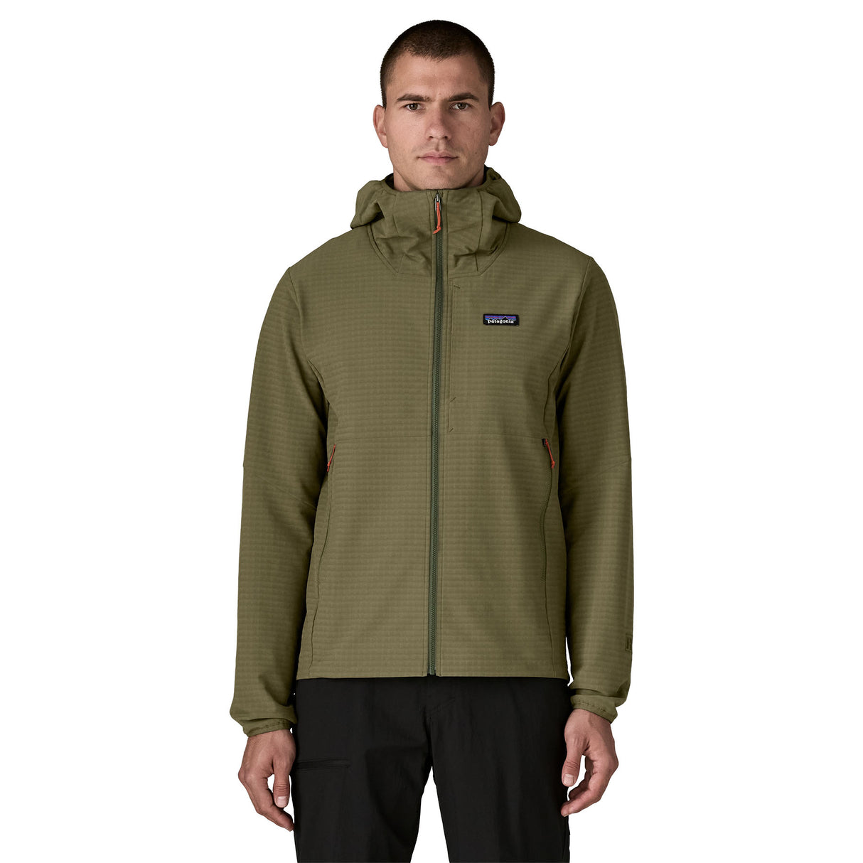 Patagonia Men's R1 TechFace Hooded Jacket Basin Green / Small-Basin Green / Medium-Basin Green / Large-Basin Green / X-Large-Basin Green / XX-Large - 53 Degrees North