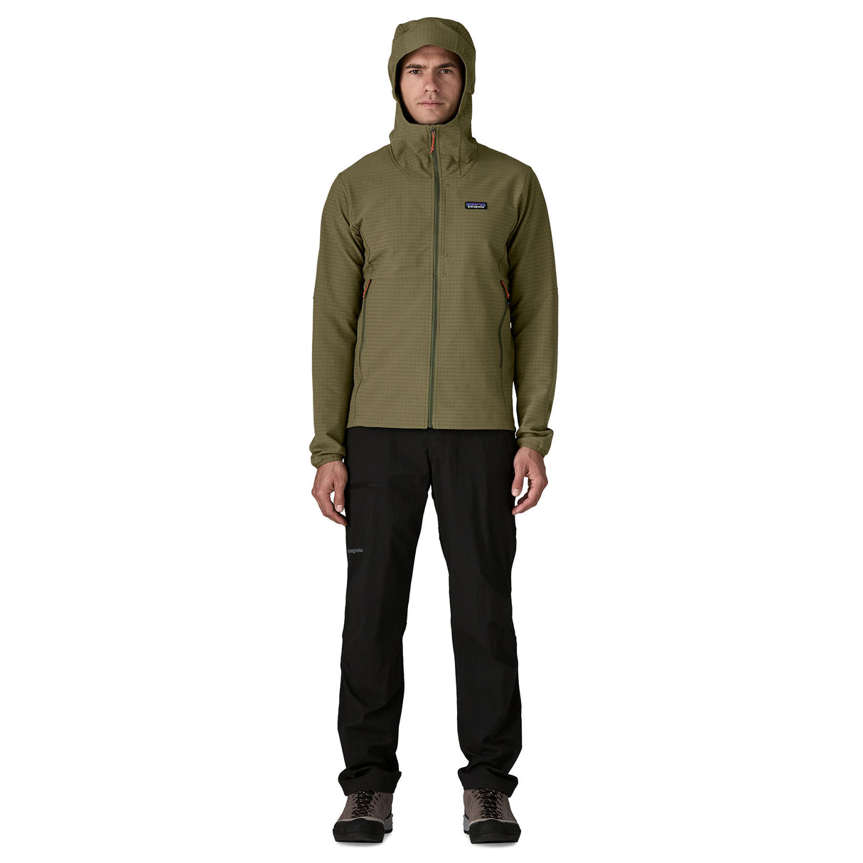 Patagonia Men's R1 TechFace Hooded Jacket Basin Green / Small-Basin Green / Medium-Basin Green / Large-Basin Green / X-Large-Basin Green / XX-Large - 53 Degrees North