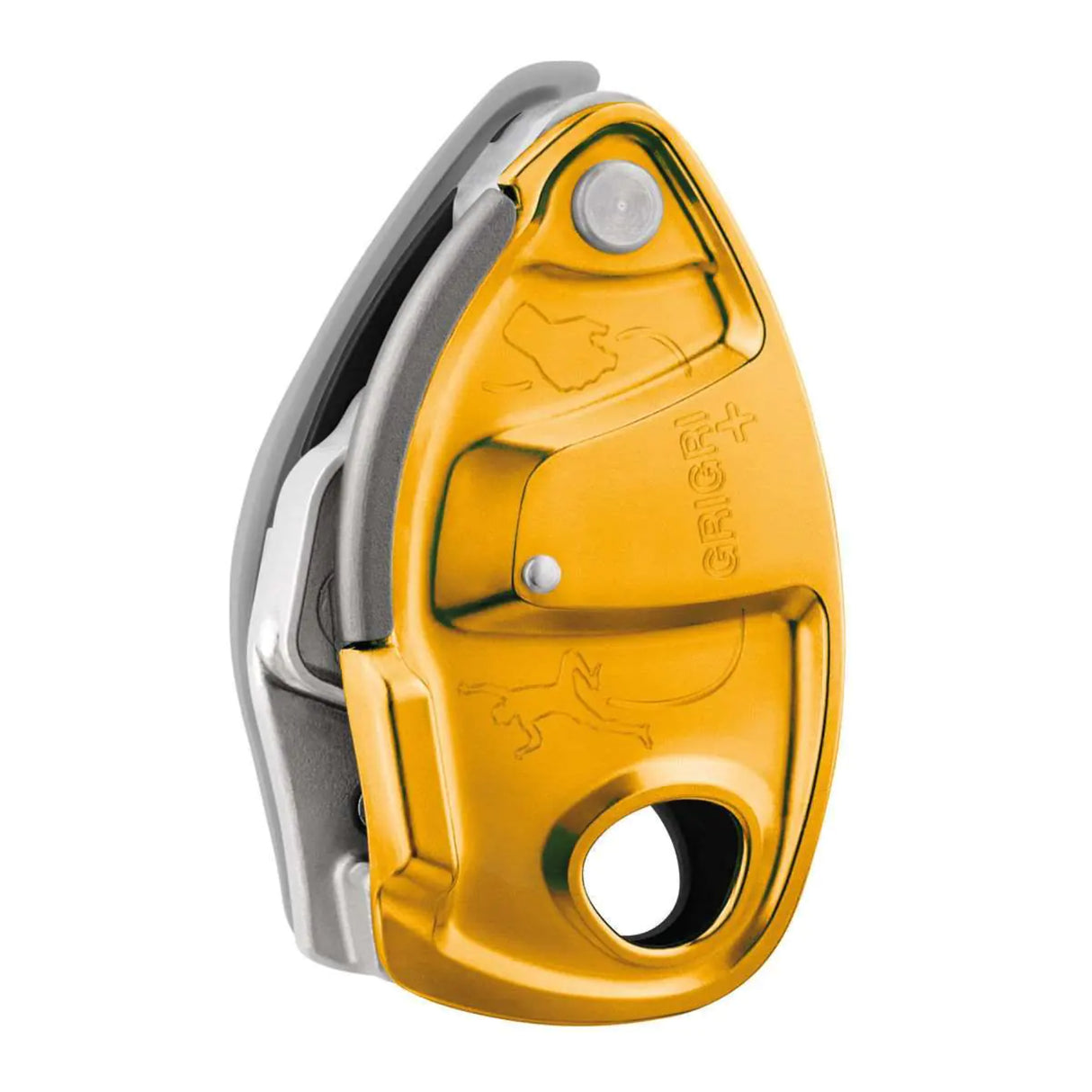 Petzl Grigri+ Blocking Delay Device Yellow - 53 Degrees North