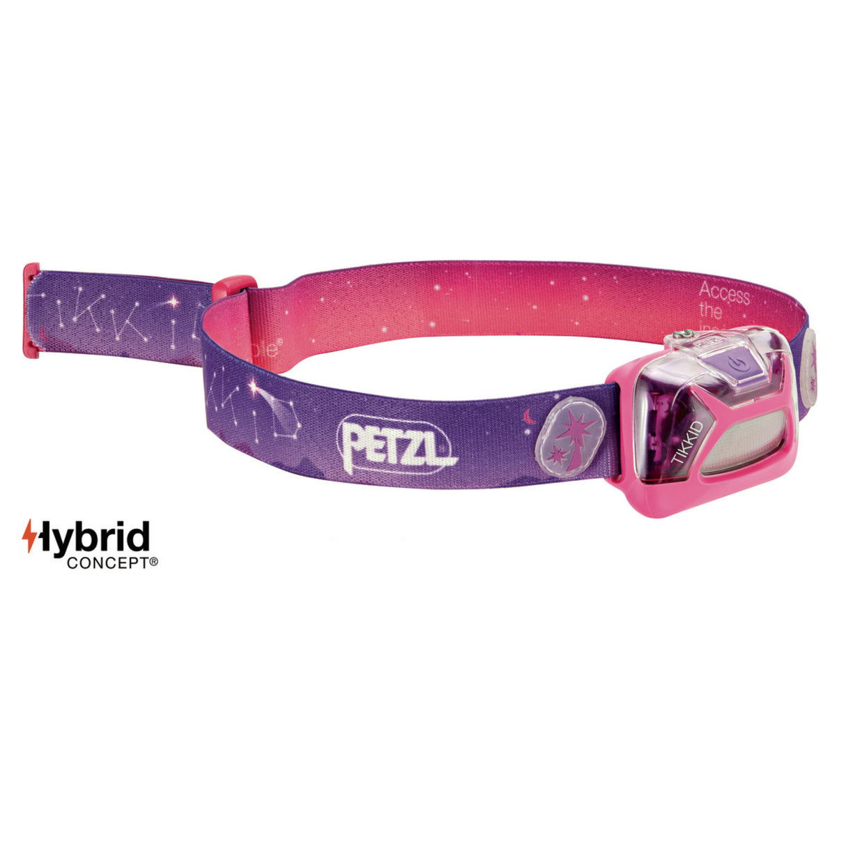 Petzl TIKKID Headtorch Blue-Pink - 53 Degrees North
