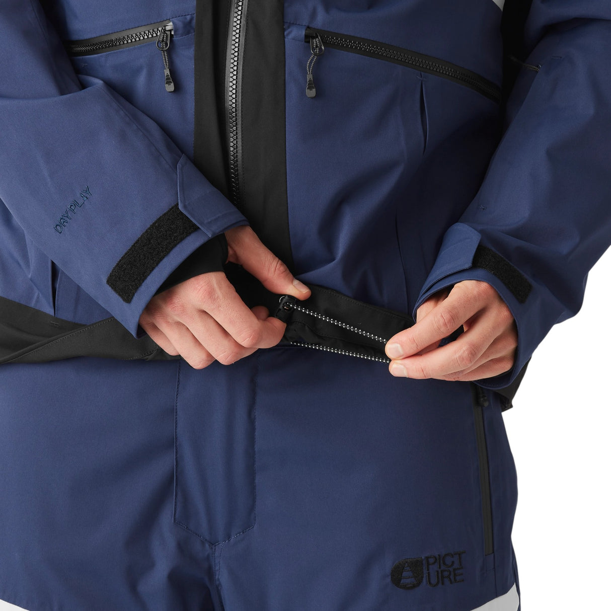 Picture Men's Naikoon Ski Jacket Vapor Grey / X-Small-Vapor Grey / Small-Vapor Grey / Medium-Vapor Grey / Large-Vapor Grey / X-Large - 53 Degrees North