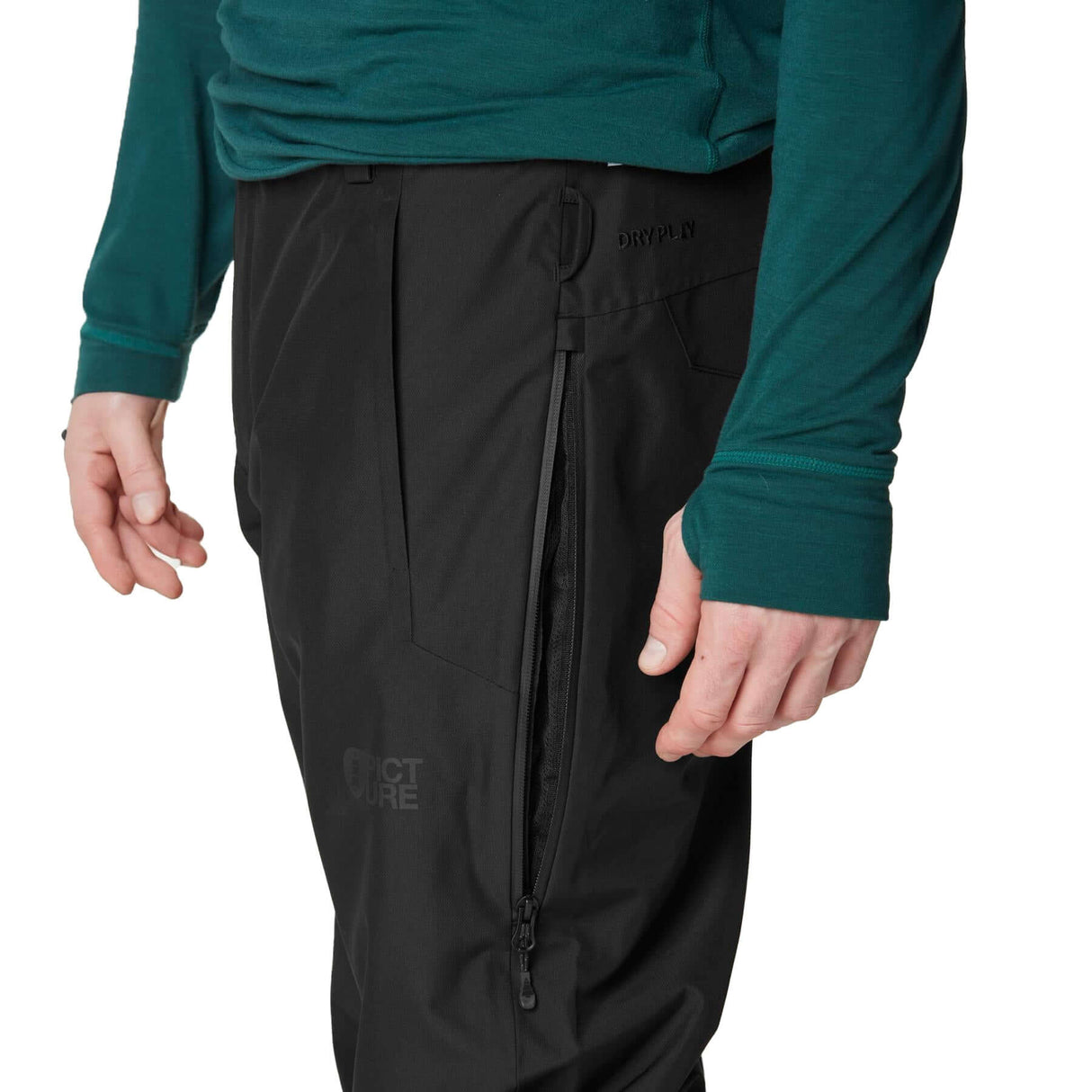 Picture Men's Picture Object Ski Trousers Black / Small-Black / Medium-Black / Large-Black / X-Large-Black / X-Small - 53 Degrees North