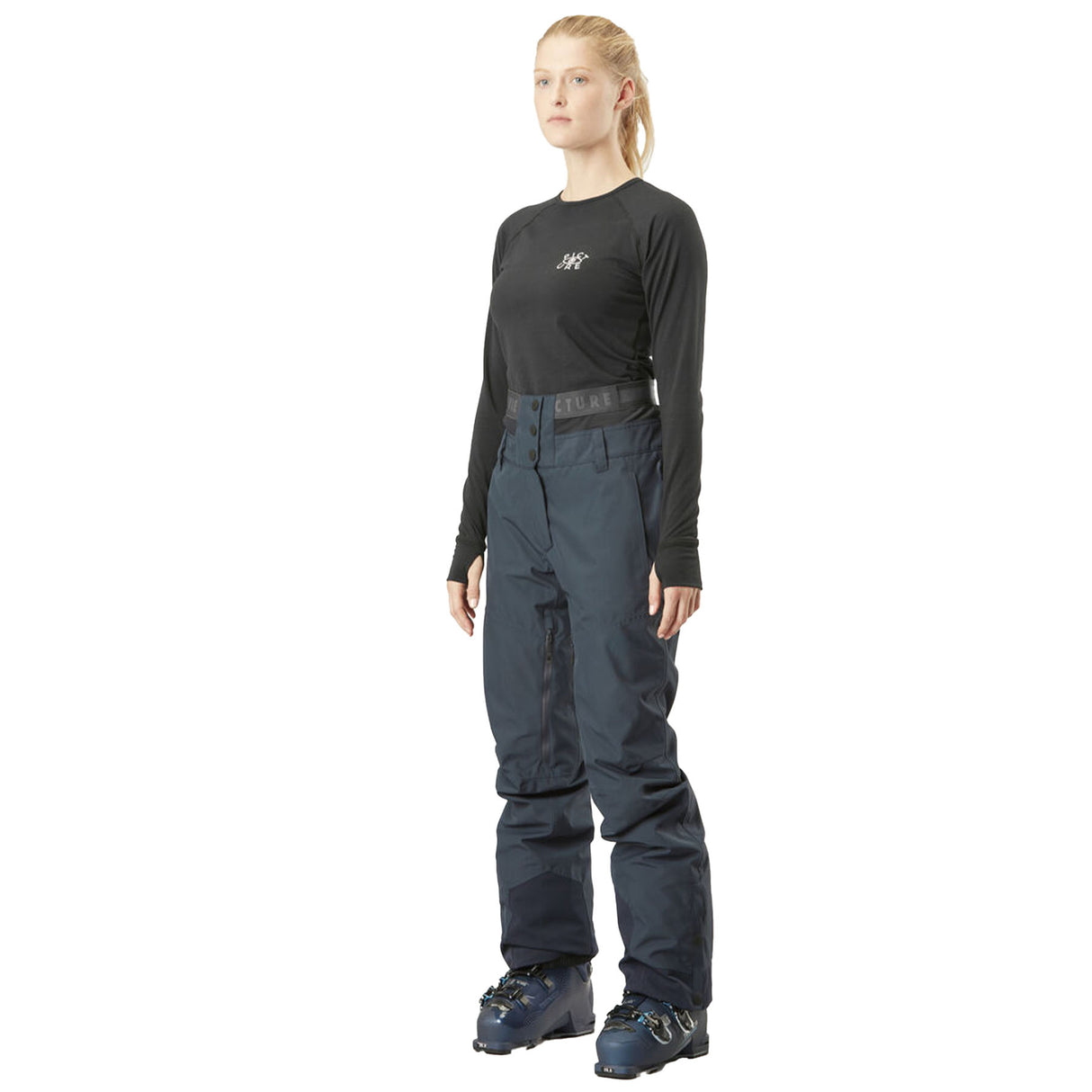 Picture Women's Waterproof Exa Snow Pants Dark Blue / X-Small-Dark Blue / Small-Dark Blue / Medium-Dark Blue / Large-Ice Melt / X-Small - 53 Degrees North