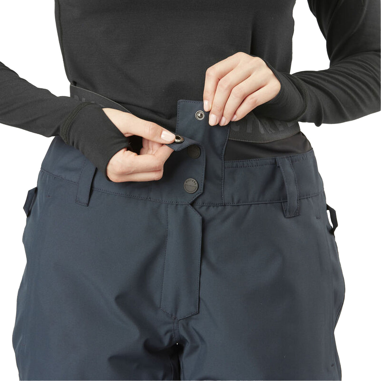 Picture Women's Waterproof Exa Snow Pants Dark Blue / X-Small-Dark Blue / Small-Dark Blue / Medium-Dark Blue / Large-Ice Melt / X-Small - 53 Degrees North