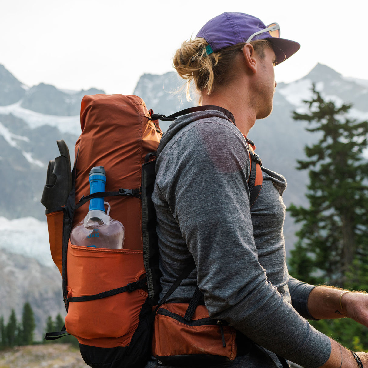 Platypus 1L Quickdraw Filter System Blue - 53 Degrees North