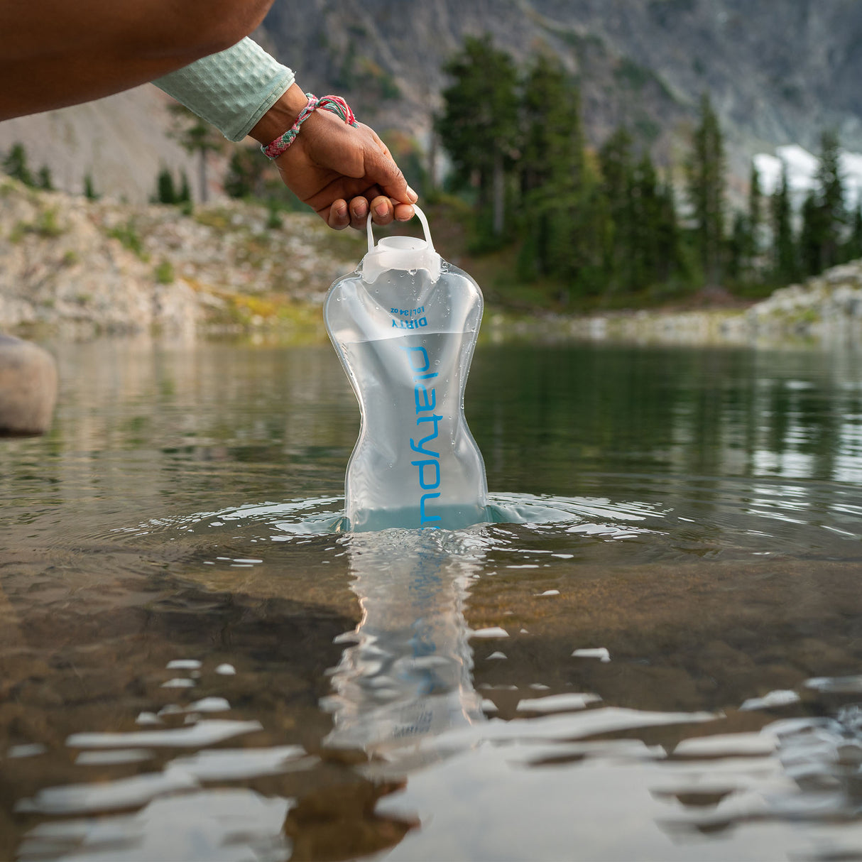 Platypus 1L Quickdraw Filter System Blue - 53 Degrees North