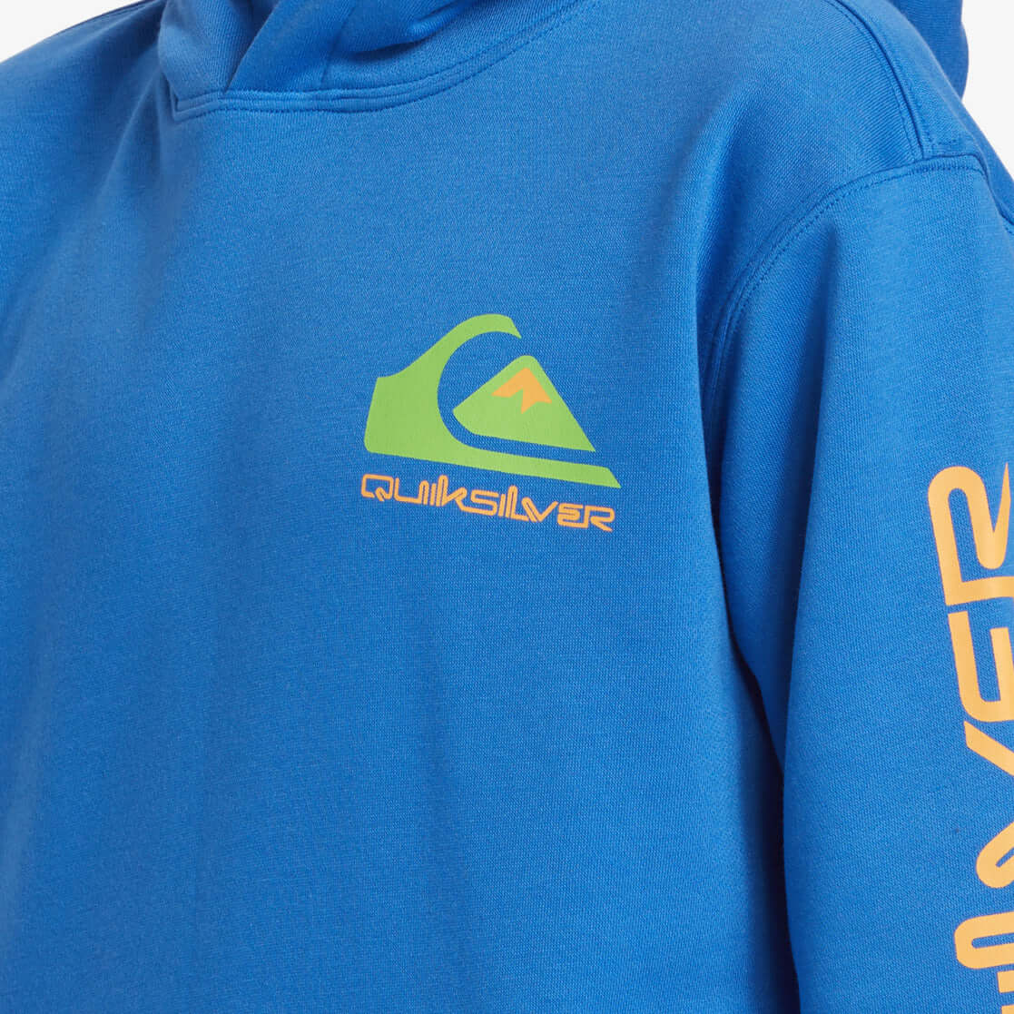 Quiksilver Boys' Omni Logo Hoodie Nebulas Blue / Age 7-8-Nebulas Blue / Age 9-10-Nebulas Blue / Age 11-12-Nebulas Blue / Age 13-14-Nebulas Blue / Age 15-16 - 53 Degrees North