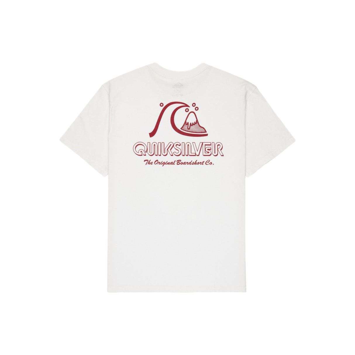 Quiksilver Men's Evo Original BS Short Sleeve T-Shirt Snow White / Small-Snow White / Medium-Snow White / Large-Snow White / X-Large-Forest / Small - 53 Degrees North