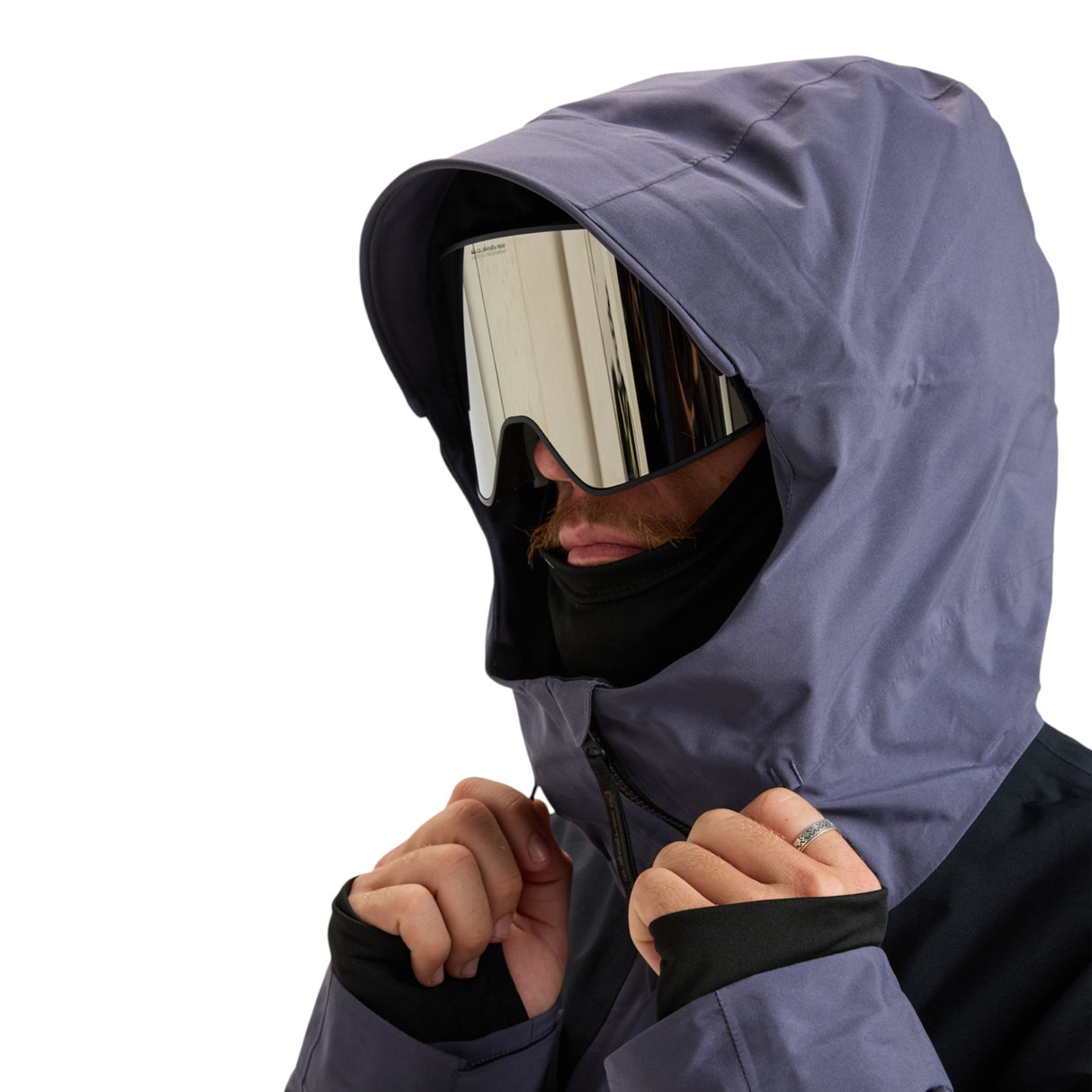 Quiksilver Men's Forever Stretch GORE-TEX Jacket Graystone / Small-Graystone / Medium-Graystone / Large-Graystone / X-Large - 53 Degrees North