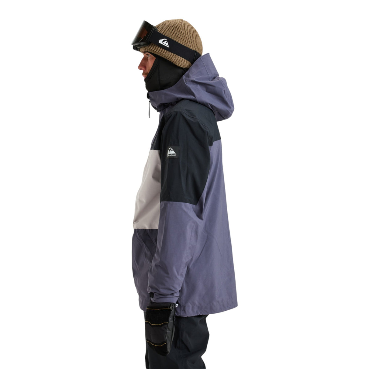 Quiksilver Men's Forever Stretch GORE-TEX Jacket Graystone / Small-Graystone / Medium-Graystone / Large-Graystone / X-Large - 53 Degrees North