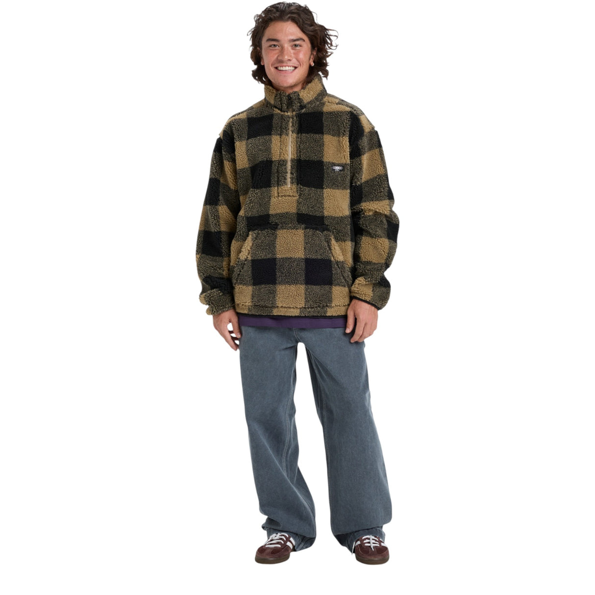 Quiksilver Men's Mercury Woodlands Sherpa Shirt Woodlands Elmwood / Small-Woodlands Elmwood / Medium-Woodlands Elmwood / Large-Woodlands Elmwood / X-Large - 53 Degrees North