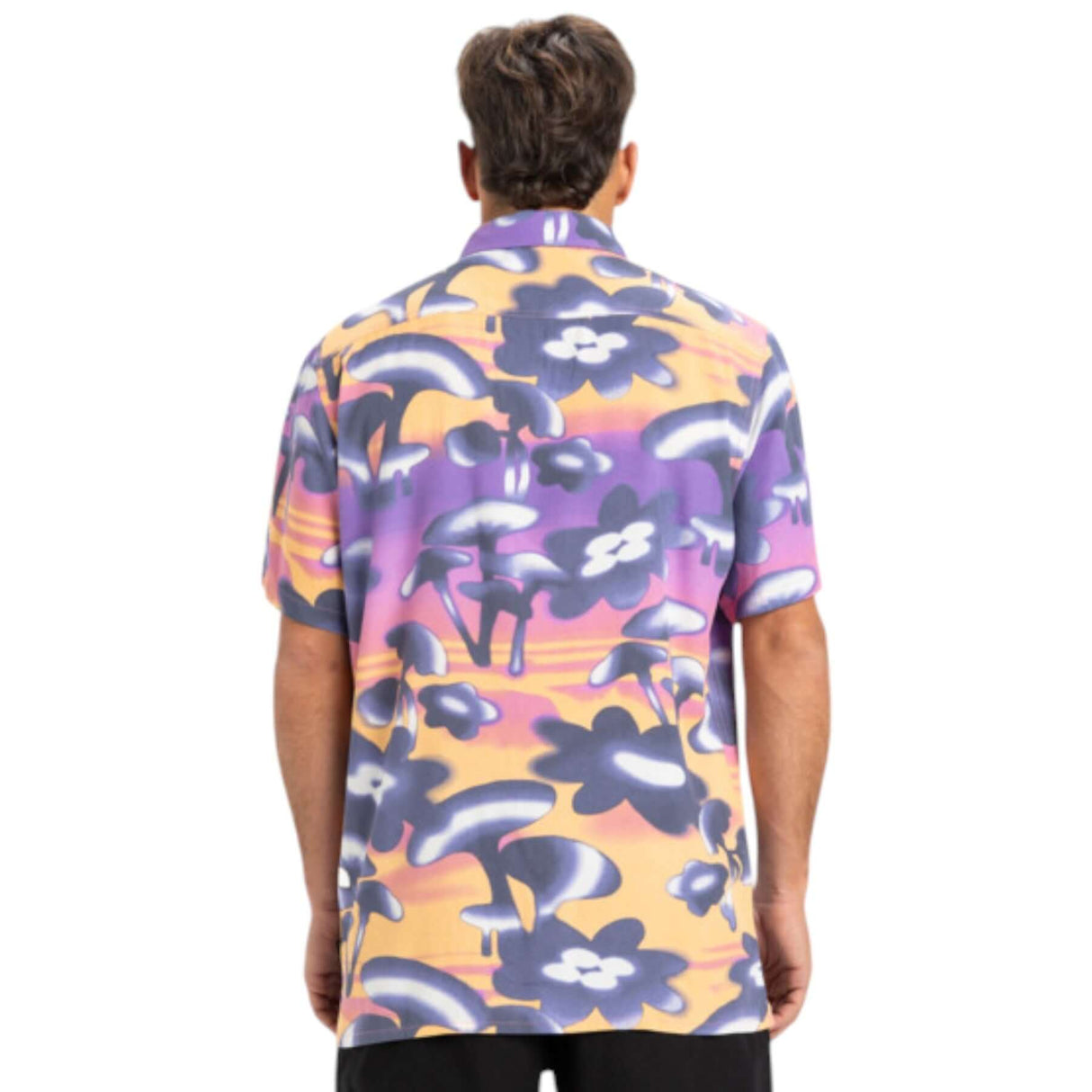 Quiksilver Men's Safe Paradise Shirt Vintage Violet Biophilia / Small-Vintage Violet Biophilia / Medium-Vintage Violet Biophilia / Large-Vintage Violet Biophilia / X-Large - 53 Degrees North