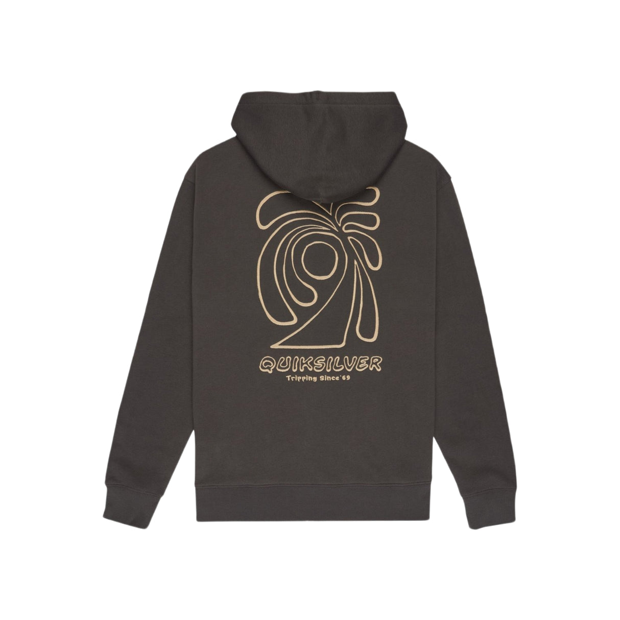 Quiksilver Men's Salt Water Graphic Hoodie Iron Gate / Small-Iron Gate / Medium-Iron Gate / Large-Iron Gate / X-Large - 53 Degrees North