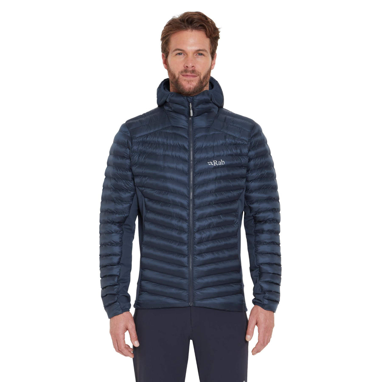Rab Men's Cirrus Flex Hooded Insulated Jacket Tempest Blue / Small-Tempest Blue / Medium-Tempest Blue / Large-Tempest Blue / X-Large-Tempest Blue / XX-Large - 53 Degrees North