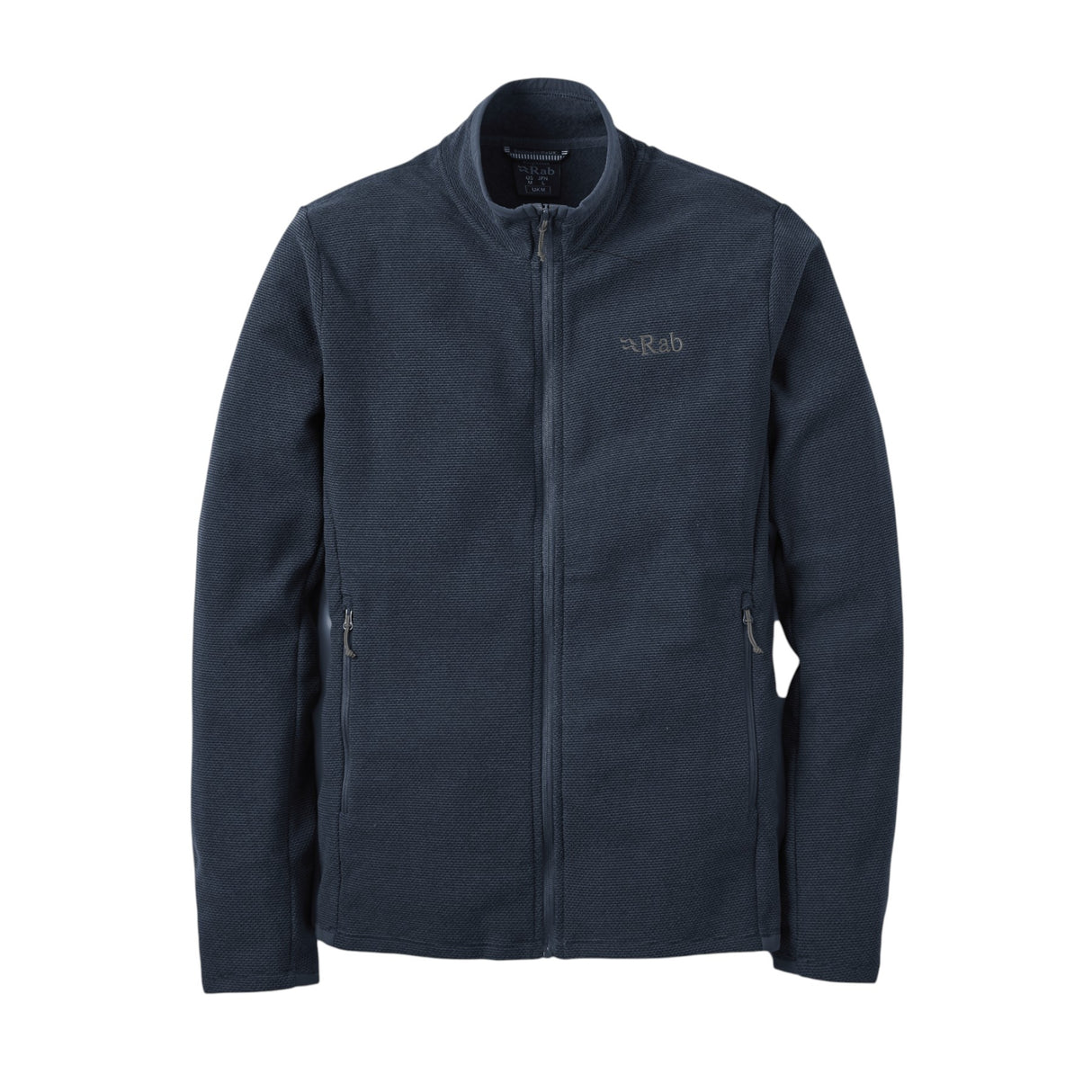 Rab Men's Stavel Fleece Pullover Beluga / Small-Beluga / Medium-Beluga / Large-Beluga / X-Large-Beluga / XX-Large - 53 Degrees North