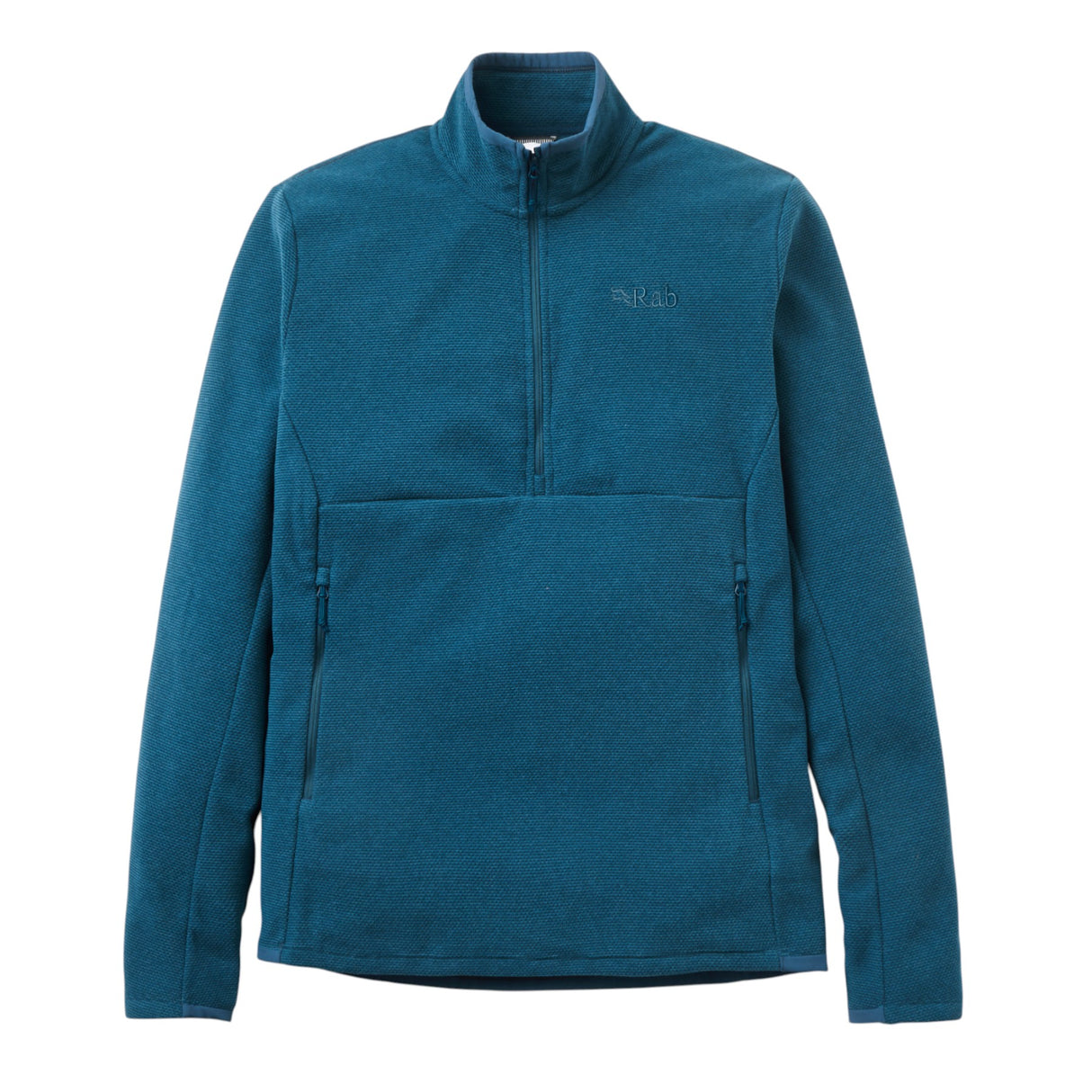 Rab Men's Stavel Fleece Pullover Beluga / Small-Beluga / Medium-Beluga / Large-Beluga / X-Large-Beluga / XX-Large - 53 Degrees North