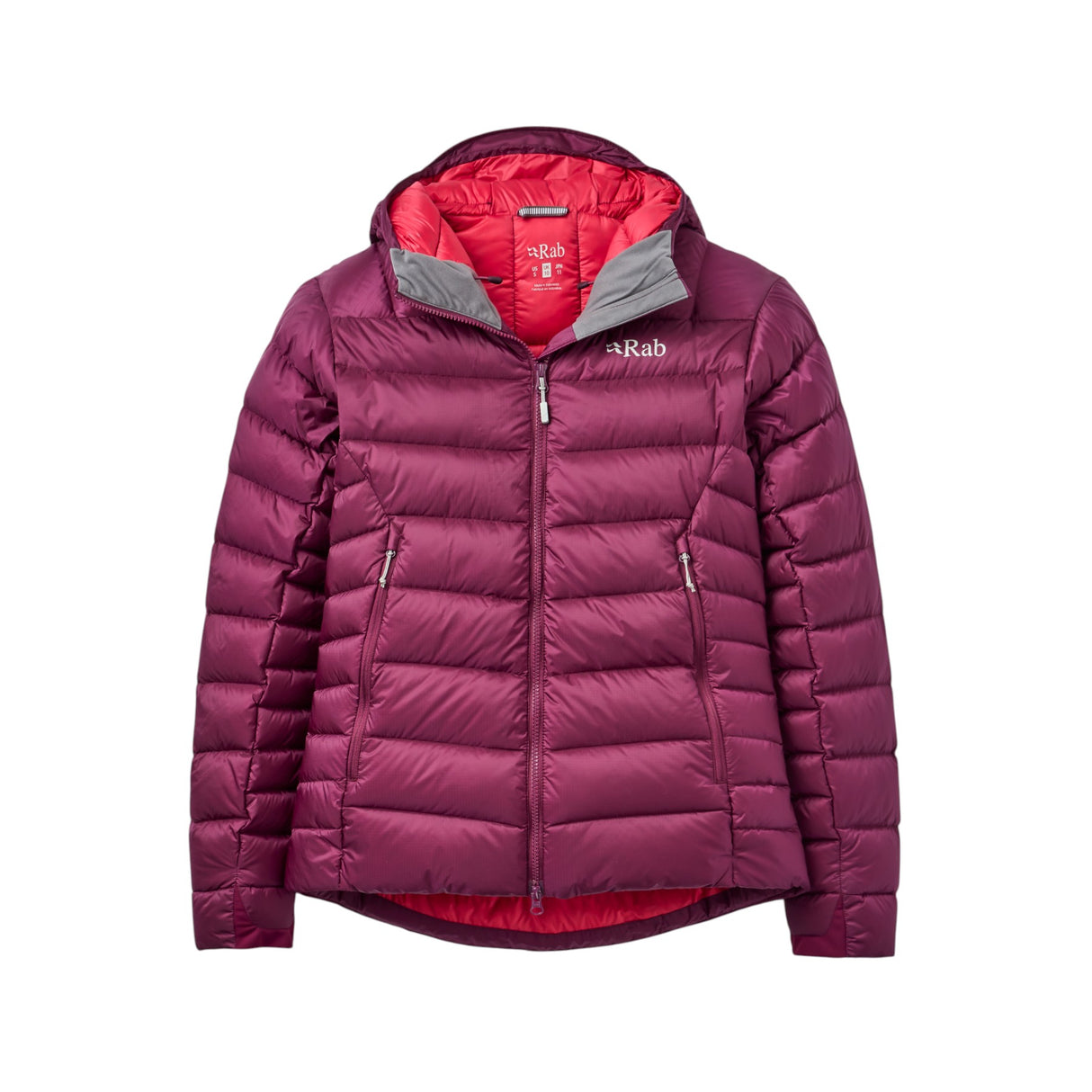 Rab Women's Electron Pro Hooded Jacket Steel / X-Small-Steel / Small-Steel / Medium-Steel / Large-Steel / X-Large - 53 Degrees North