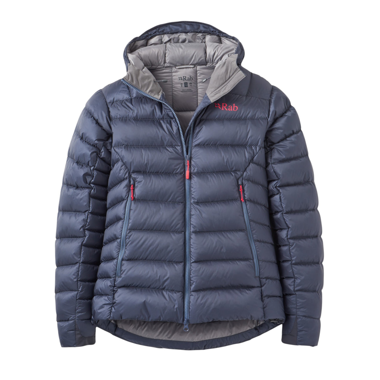 Rab Women's Electron Pro Hooded Jacket Steel / X-Small-Steel / Small-Steel / Medium-Steel / Large-Steel / X-Large - 53 Degrees North