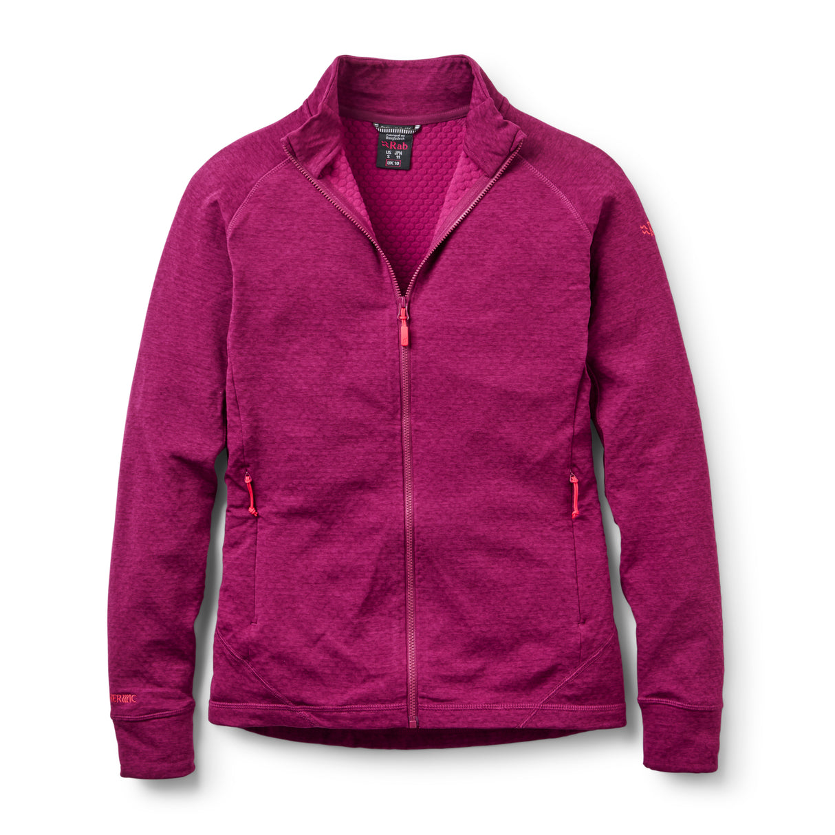 Rab Women's Nexus Fleece Jacket Bluebird / X-Small-Bluebird / Small-Bluebird / Medium-Bluebird / Large-Bluebird / X-Large - 53 Degrees North