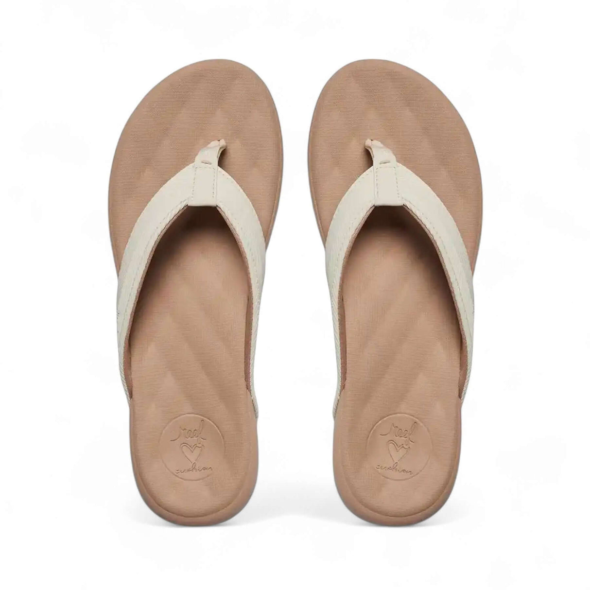 Reef Women's Cushion Harmony Flip Flops Sand / 2.5-Sand / 3.5-Sand / 4.5-Sand / 5.5-Sand / 6.5 - 53 Degrees North